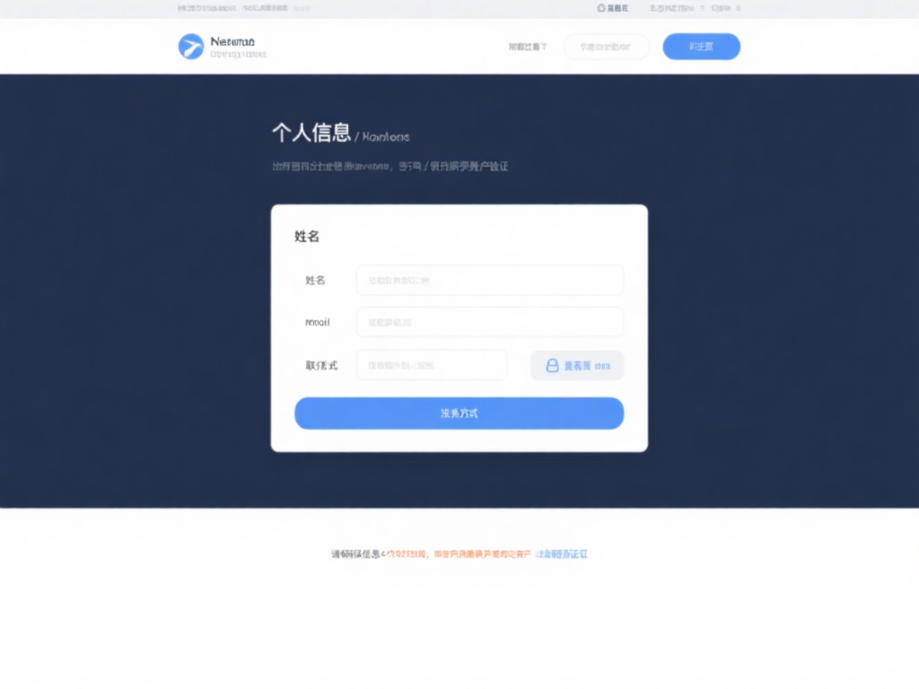 填写个人信息：在注册页面，你需要提供一些基本信息，